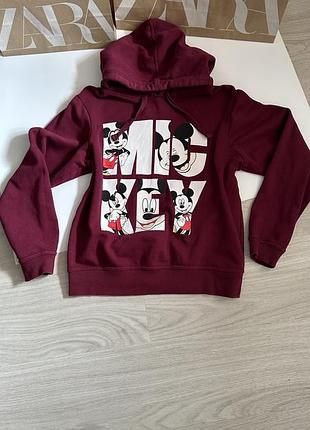 Худі жіноче з принтом mickey mouse від primark, р. l (краще м)