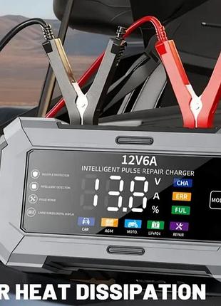 Интеллектуальная зарядка для аккумуляторов разных типов и автомобильных.