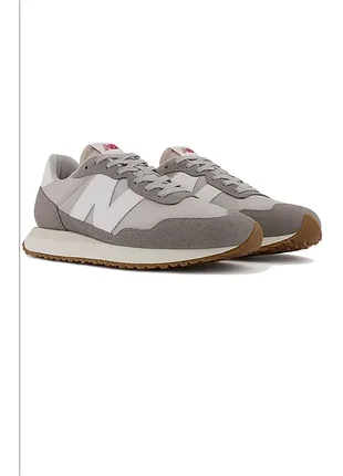 Кросівки 237 lace new balance.колір : marblehead with raincloud and sea salt
