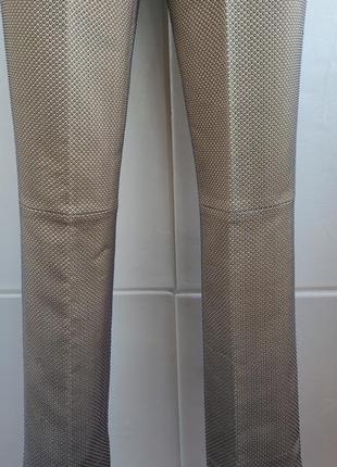 Стильные брюки класса люкс etro модного кроя с принтом.4 фото