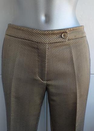 Стильные брюки класса люкс etro модного кроя с принтом.7 фото
