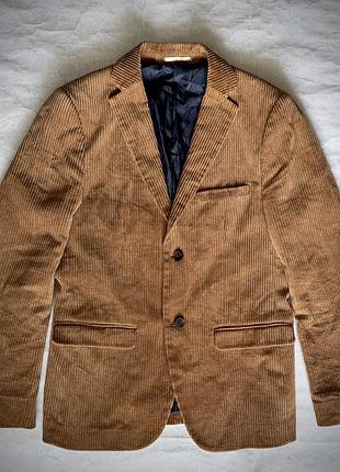 Стильный вельветовый пиджак uniqlo