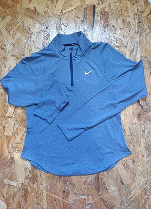 Оригинальный спортивный свитер лонгслив-ветер nike running tempo dri-fit