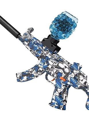 Бластер автоматичний auto mp 5 gel ball з гель кульками орбіз 10500шт extream blue
