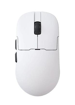 Мишка бездротова ігрова ajazz aj159 сенсор paw3395 до 26000 dpi біла