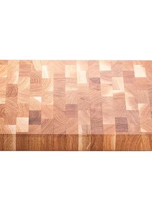 Доска для нарезки разделочная 25×35 см доска кухонная деревянная домино из ясеня c51w250350y