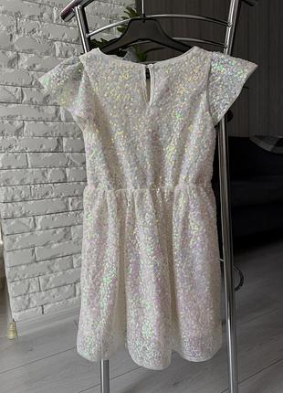 Біла сукня h&m 3