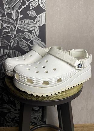 Мужские кроксы crocs classic hiker clog, размер m7 w9, размер 41-42
