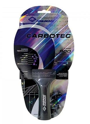 Ракетка donic carbotec 900 – быстрота и контроль на профессиональном уровне! карбоновая основа