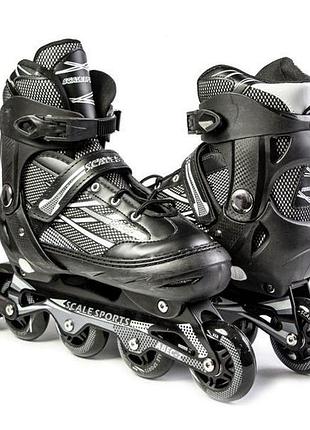 Ролики scale sports adult skates xl lf 935 black 41-44