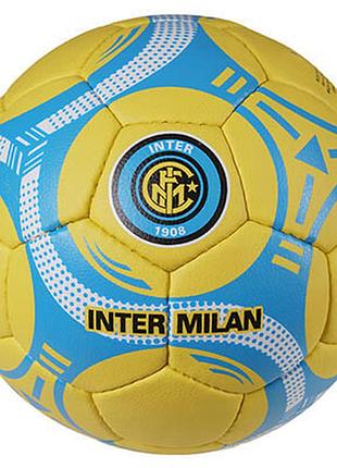 Мяч футбольный grippy g-14 inter milan, размер 5 тренировочный, производитель пакистан.