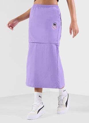 Спідниця 2- в 1 puma x hello kitty lavender
