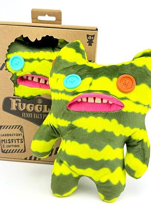 Мягкая игрушка fuggler "геп тач макгу" 22 см - оригинальный зеленый монстр funny ugly