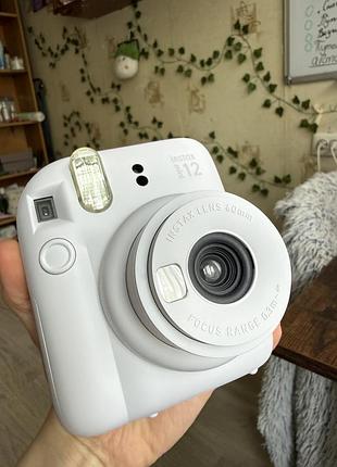 Instax mini 12 полароїд + чехол + плівка