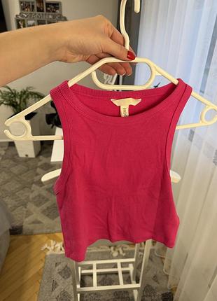 Жіноча майка рожева h&m