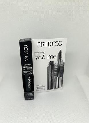 Оригінал artdeco volume sensation  туш для вій