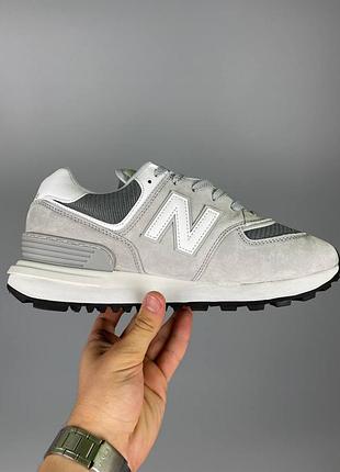 Стильные кроссовки new balance 574 grey