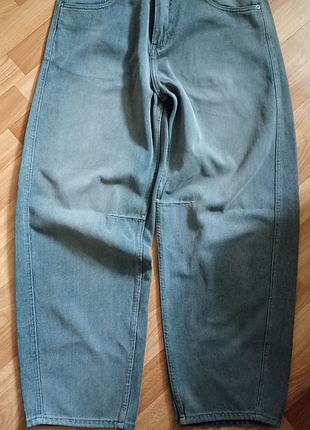 Джинсы baggу hand crafted jeans, прибл. р. 32,42, брюки, багги, широкие, свободные