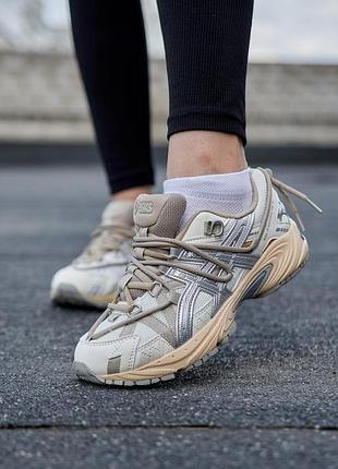 Кросівки жіночі asics gel kahana tr v2 cream pure silver (36-37, 40 розмір)