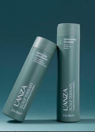 Шампунь для відновлення та стимуляції росту волосся lʼanza healing nourish stimulating shampoo