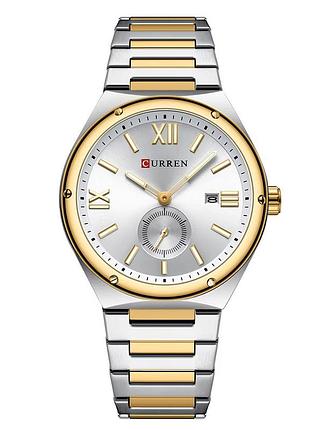 Curren 8471 silver-gold-white