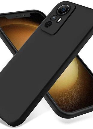 Чехол tpu epik black full camera для xiaomi redmi note 12s черный