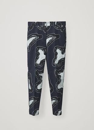 Штани жіночі cos printed straight trousers / 34