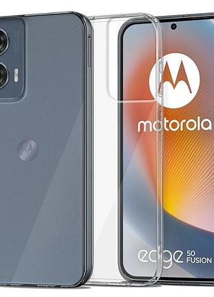 Tpu чехол epic transparent 1,5mm для motorola edge 50 fusion бесцветный (прозрачный)