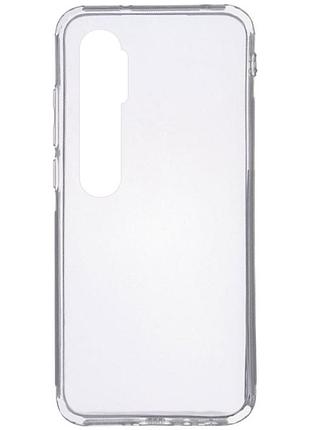 Tpu чехол epic transparent 1,5mm для xiaomi mi note 10 lite / mi note 10 / note 10 pro / mi cc9 pro бесцветный (прозрачный)