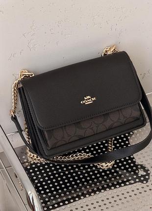 Сумка mini klare crossbody in signature canvas