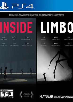 Inside+limbo double pack (ps4) - новый, упакованный