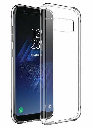 Tpu чехол epic transparent 1,5mm для samsung g950 galaxy s8 бесцветный (прозрачный)