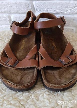 Birkenstock американські коричневі чоловічі босоніжки 44 розміру