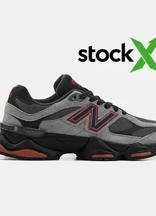 Кроссовки мужские new balance 9060 grey black red