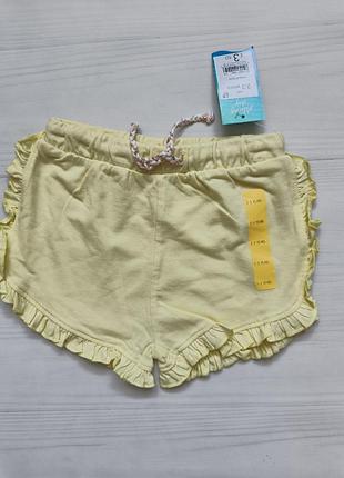 Новые шорты для девочки 92-98 matalan