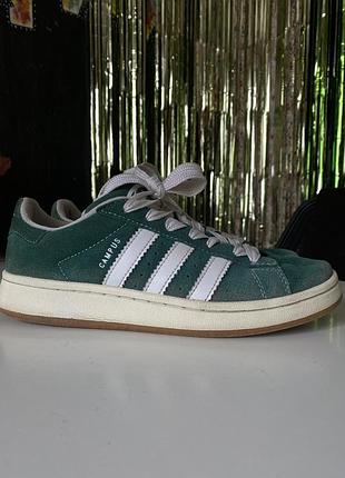 Замшеві кеди adidas campus