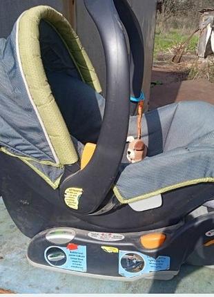 🚗 автокресло chicco keyfit 30 infant car seat с базой (б/у) 👶✨
