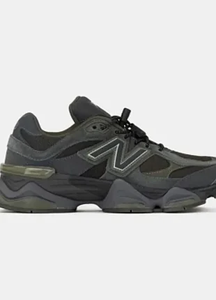 Кроссовки мужские серые с коричневым new balance 9060