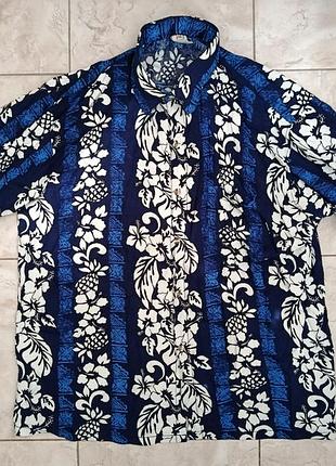Пляжна сорочка dream island xxl 100% rayon