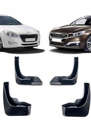 Брызговики mgc peugeot 508, 508 sw пежо 2010- 2017 г. в. комплект 4 шт 9603s1, 9603s2