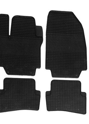 Резиновые коврики (4 шт, polytep) для renault captur 2013-2019 гг