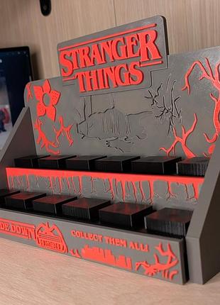 Стенд підставка для фігурок дивні дива stranger things macdonald