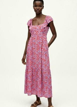 Платье женское 100% viscosa бренда zara