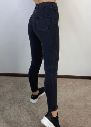 Брюки джинсы с замочками5 фото