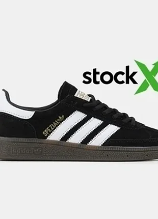 Кроссовки унисекс черные adidas spezial black