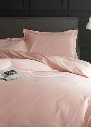Сатин однотонний light pink, №351 (двоспальний)