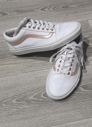 Кеды женские vans 39 размер белые