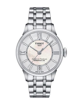 Престижний швейцарський годинник tissot chemin des tourelles, оригінал