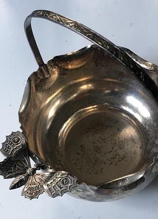 Цукерниця вінтаж метелик