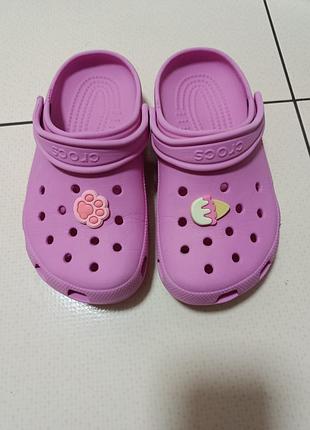 Шлепанцы crocs j 3, оригинал